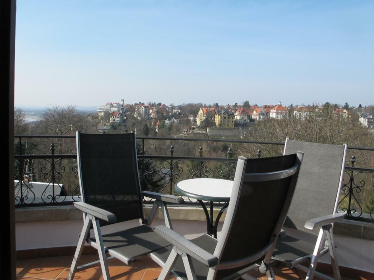 Ferienwohnung Mit Tollem Ausblick Dresden Exterior foto